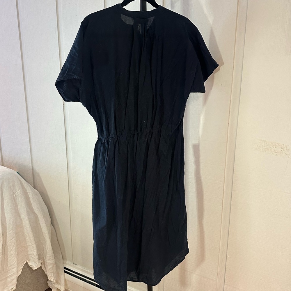 COS Midi Short Sleeve Cinch Waist Shirt Dress XS - Picture 4 of 4